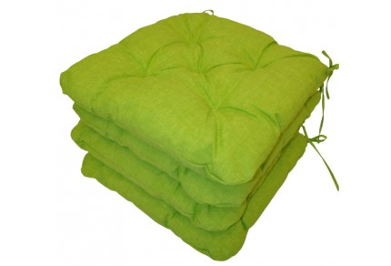 Sedák UNI Maxi barva světle zelený melír - set 4 kusy